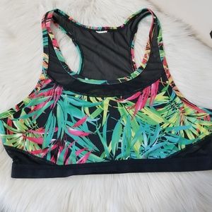 Fabletics - tropical sports bra